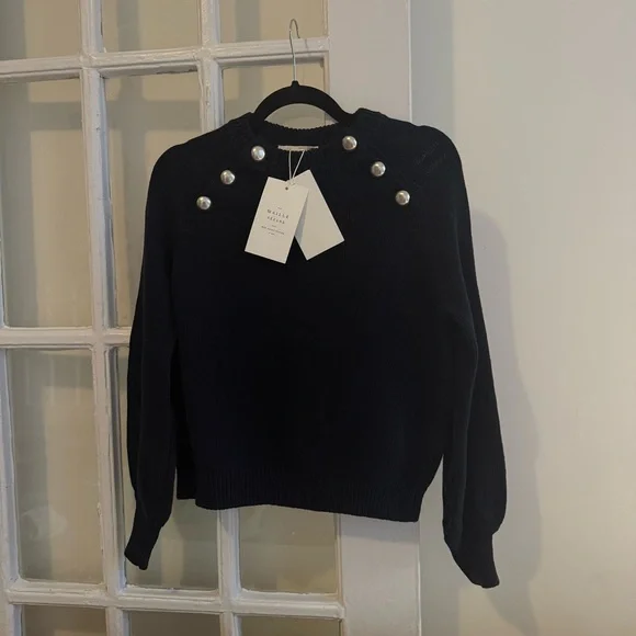 Never worn sweater from Sezane (Navy) - Picture 3 of 8